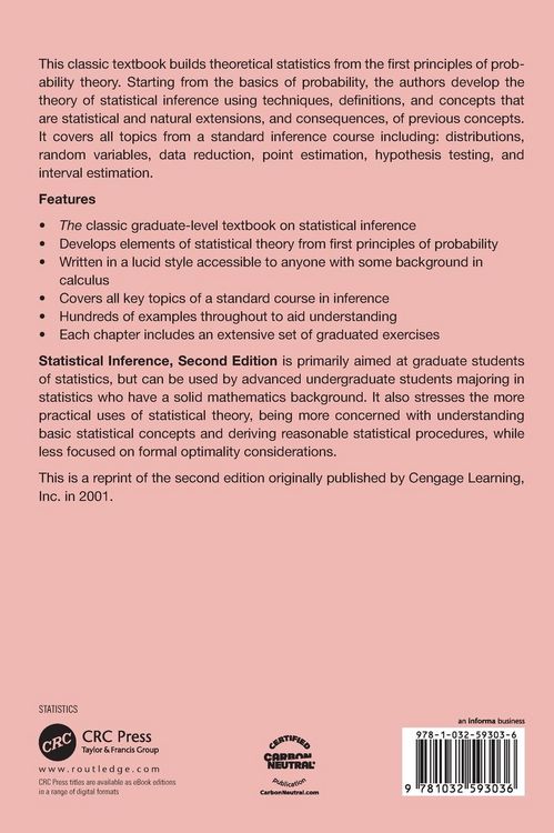 Produktbild: Statistical Inference