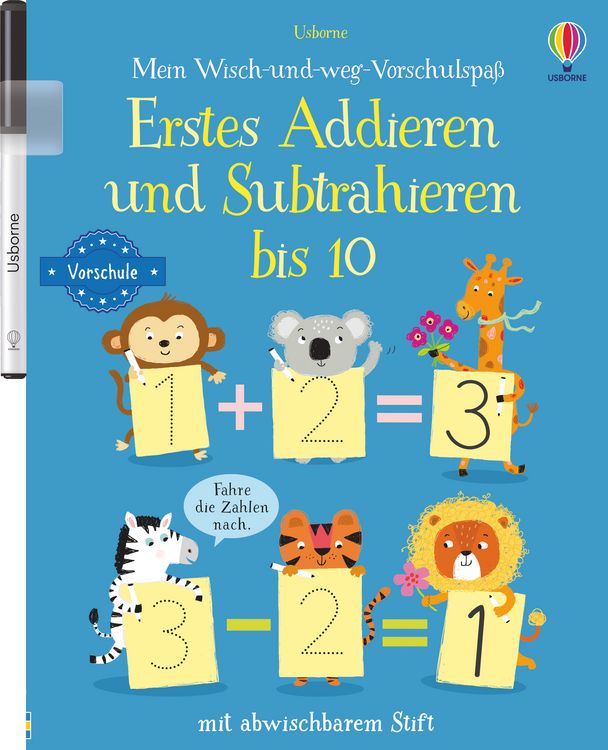 Produktbild: Mein Wisch-und-weg-Vorschulspa&szlig;: Erstes Addieren und Subtrahieren bis 10