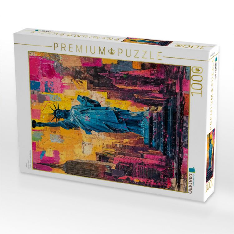 Produktbild: CALVENDO Puzzle Liberty | 1000 Teile Lege-Gr&ouml;&szlig;e 64x48cm Foto-Puzzle f&uuml;r gl&uuml;ckliche Stunden
