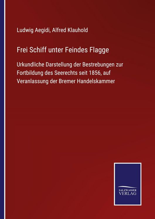 Produktbild: Frei Schiff unter Feindes Flagge