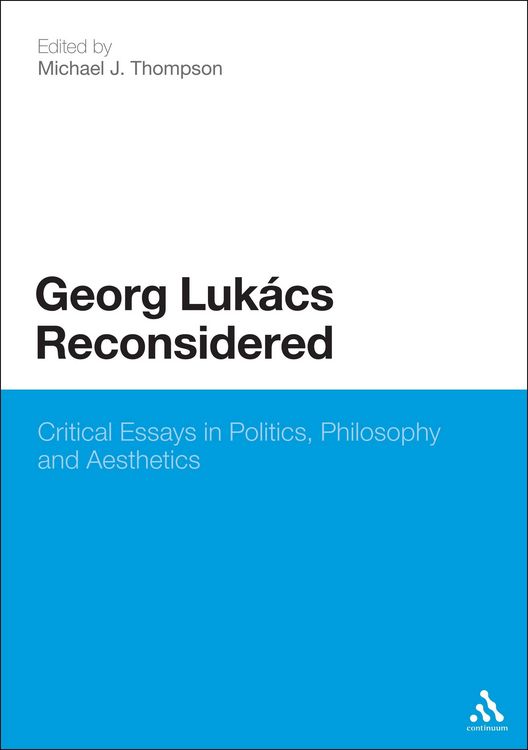 Produktbild: Georg Lukacs Reconsidered