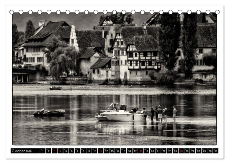 Produktbild: Boden-Seen-Sucht (Tischkalender 2026 DIN A5 quer), CALVENDO Monatskalender