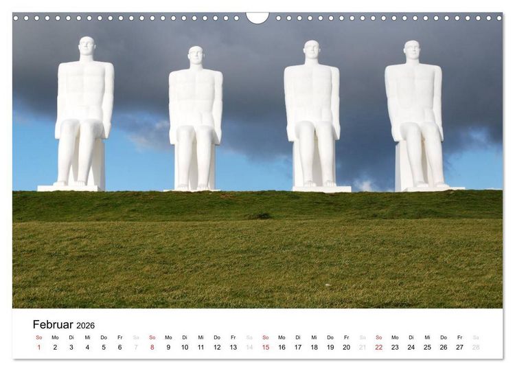 Produktbild: D&auml;nemark - Unterwegs in J&uuml;tland (Wandkalender 2026 DIN A3 quer), CALVENDO Monatskalender