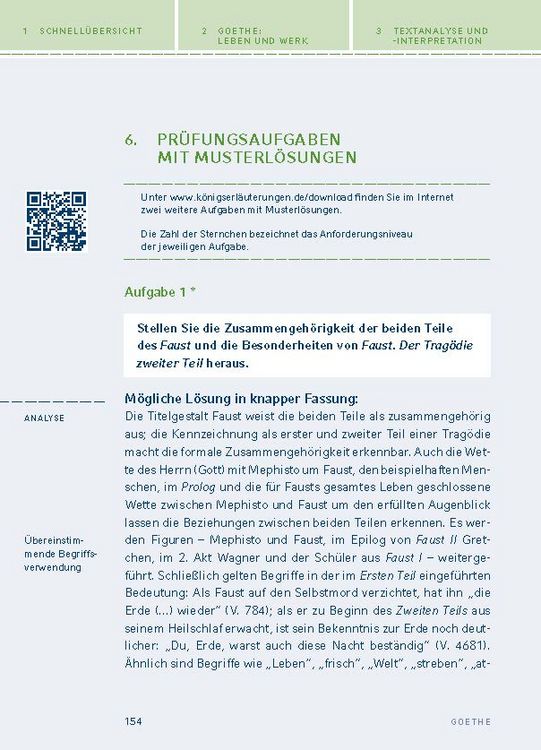 Produktbild: Faust II von Johann Wolfgang von Goethe.