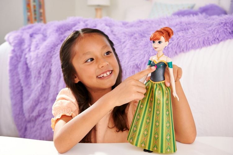 Produktbild: Disney Die Eisk&ouml;nigin Singende Puppe Anna (D, I, E, F)