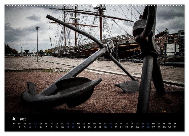 Produktbild: Turku / Finnland (hochwertiger Premium Wandkalender 2026 DIN A2 quer), Kunstdruck in Hochglanz
