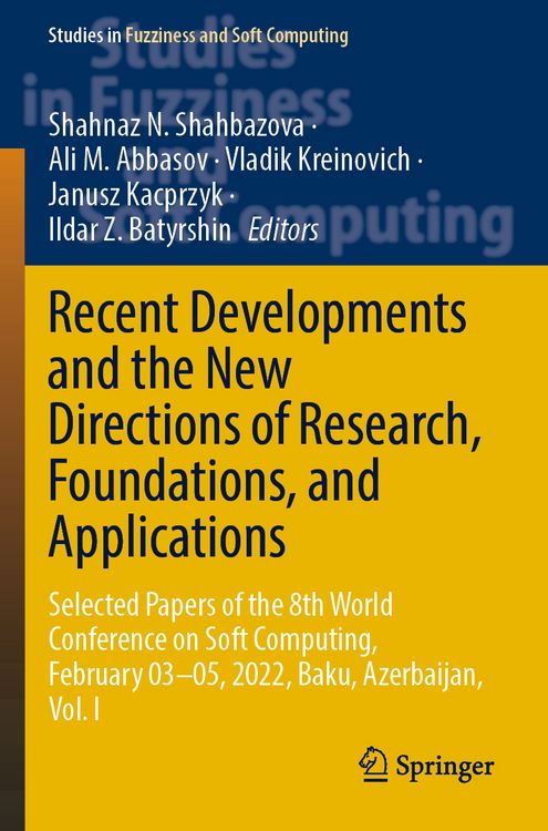Produktbild: Recent Developments and the New Directions of Research, Foundations, and Applications
