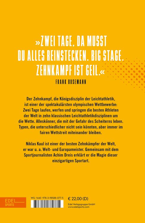 Produktbild: Die Magie des Zehnkampfs