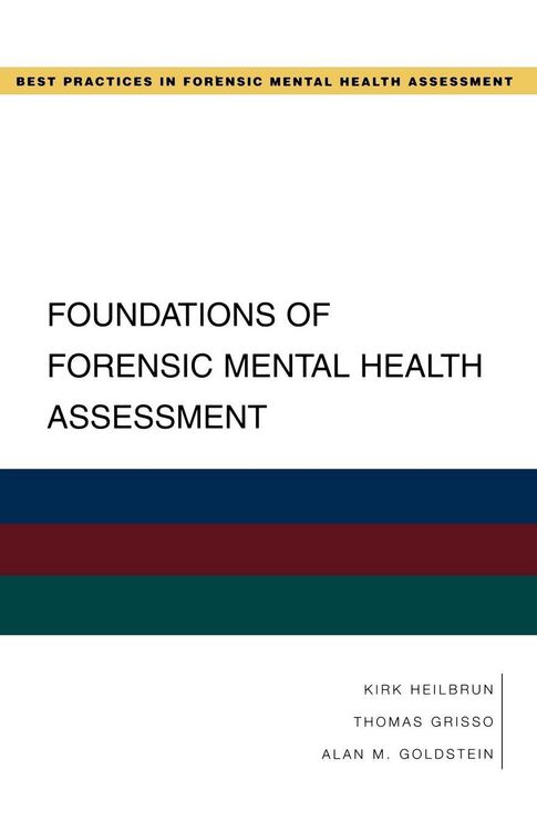 Produktbild: Foundations of Forensic Mental Health Assessment