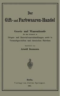 Produktbild: Der Gift- und Farbwaaren-Handel