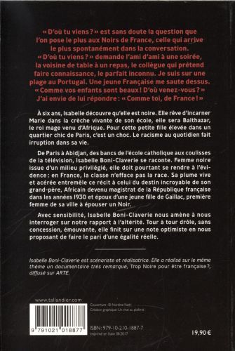 Produktbild: Trop noire pour &ecirc;tre fran&ccedil;aise