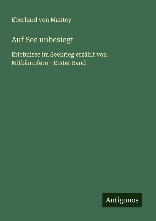 Produktbild: Auf See unbesiegt