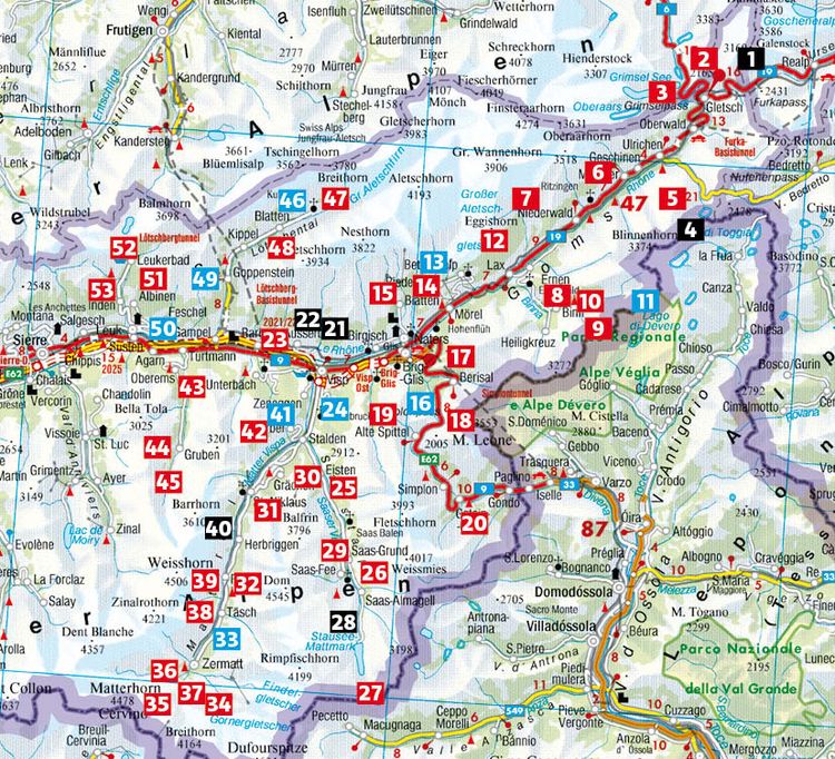 Produktbild: ROTHER Wanderf&uuml;hrer Wallis - Oberwallis