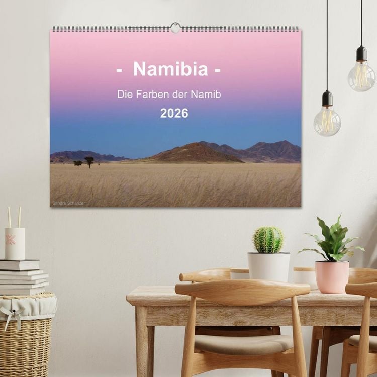 Produktbild: Namibia - Die Farben der Namib (Wandkalender 2026 DIN A2 quer), CALVENDO Monatskalender