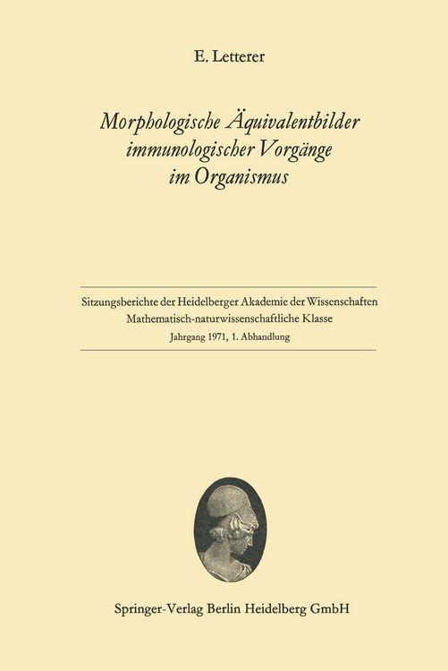 Produktbild: Morphologische &Auml;quivalentbilder immunologischer Vorg&auml;nge im Organismus