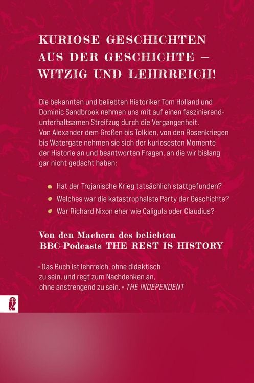 Produktbild: THE REST IS HISTORY