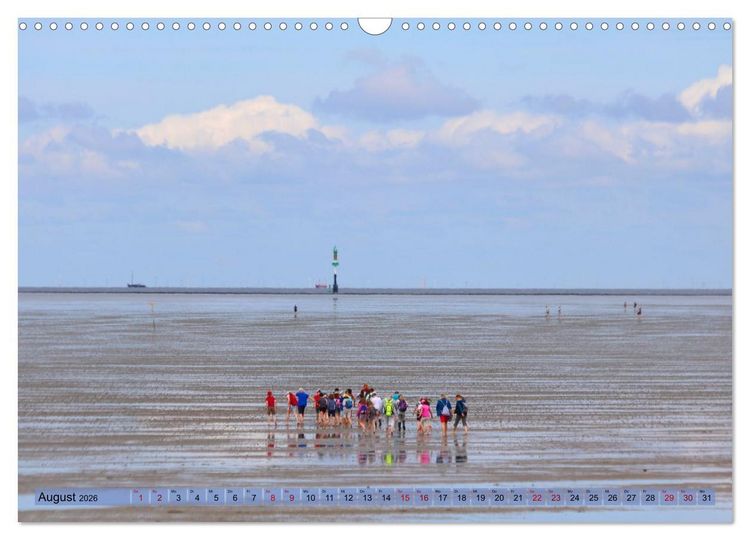 Produktbild: Cuxland, Urlaubsgl&uuml;ck zwischen Nordsee und Elbe (Wandkalender 2026 DIN A3 quer), CALVENDO Monatskalender