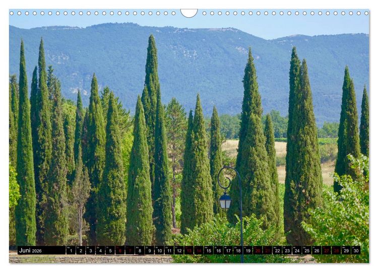 Produktbild: Luberon. Im Herzen der Provence (Wandkalender 2026 DIN A3 quer), CALVENDO Monatskalender