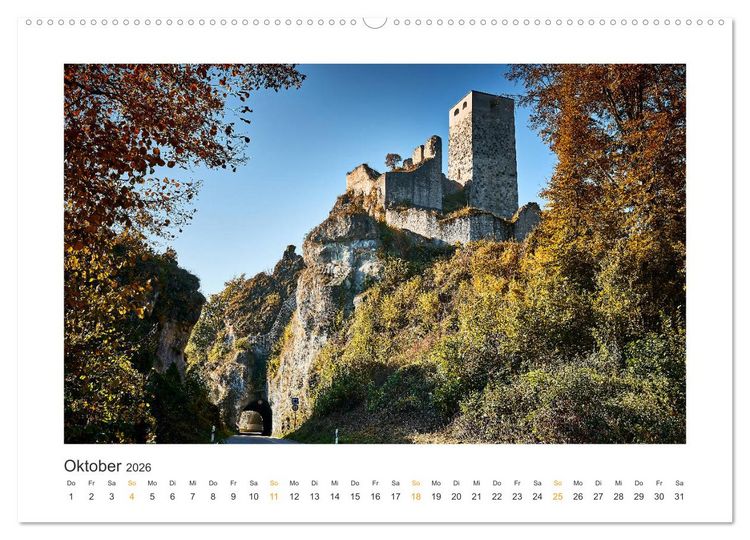 Produktbild: Landschaften des Altm&uuml;hltals (Wandkalender 2026 DIN A2 quer), CALVENDO Monatskalender