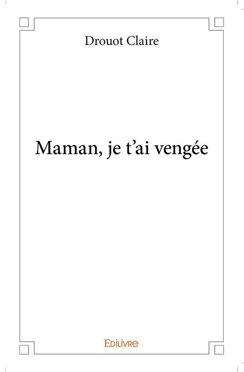 Produktbild: Maman, je t ai vengee