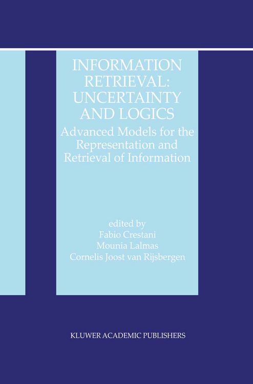 Produktbild: Information Retrieval: Uncertainty and Logics