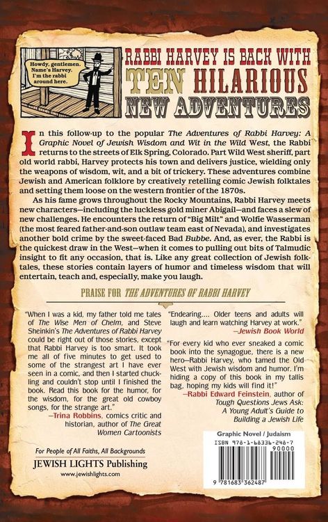 Produktbild: Rabbi Harvey Rides Again