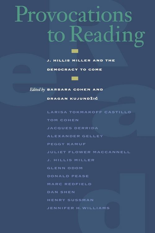 Produktbild: Provocations to Reading