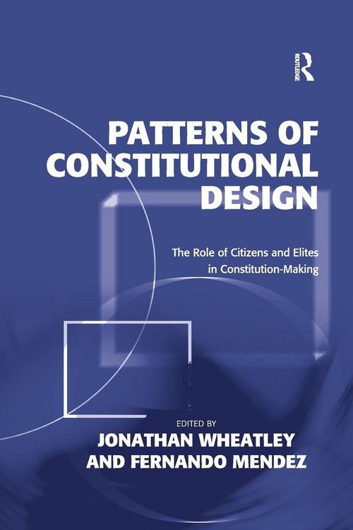 Produktbild: Patterns of Constitutional Design