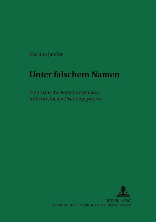 Produktbild: Unter falschem Namen