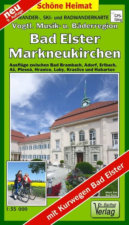 Produktbild: Wander-, Ski- und Radwanderkarte Vogtländische Musik- und Bäderregion, Bad Elster, Markneukirchen
