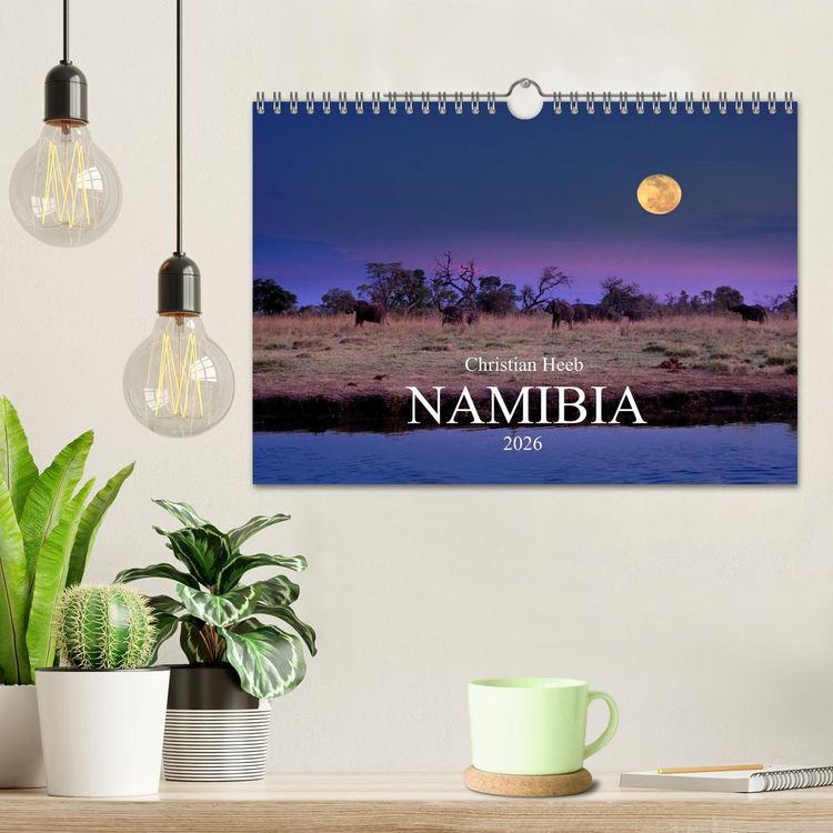 Produktbild: NAMIBIA Christian Heeb (Wandkalender 2026 DIN A4 quer), CALVENDO Monatskalender