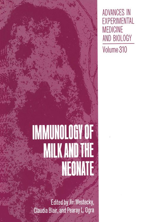 Produktbild: Immunology of Milk and the Neonate