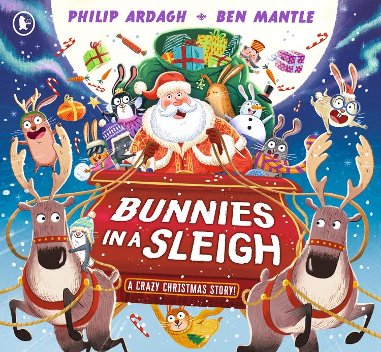 Produktbild: Bunnies in a Sleigh: A Crazy Christmas Story!