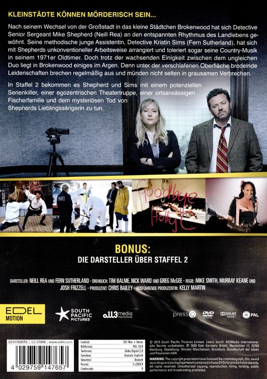 Produktbild: Brokenwood - Mord in Neuseeland - Staffel 2 [2 DVDs]