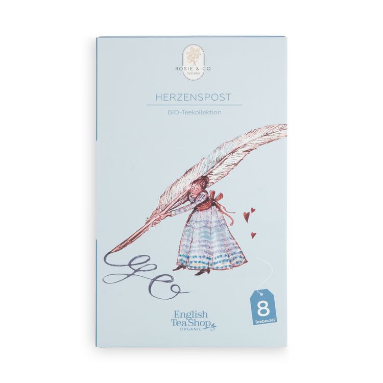 Produktbild: Tee Poesie Teebuch Herzenspost
