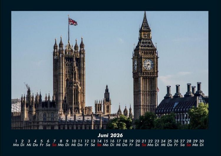 Produktbild: London - Impressionen 2026 Fotokalender DIN A4