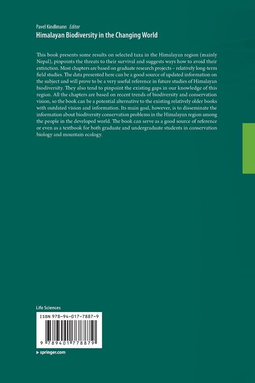 Produktbild: Himalayan Biodiversity in the Changing World
