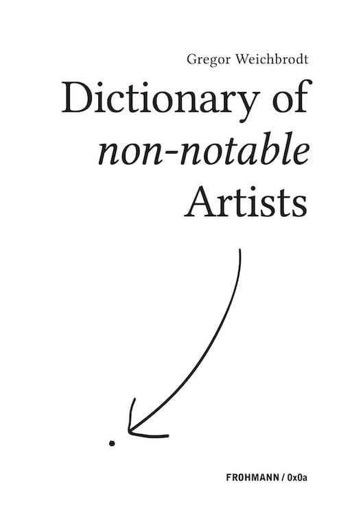 Produktbild: Dictionary of non-notable Artists