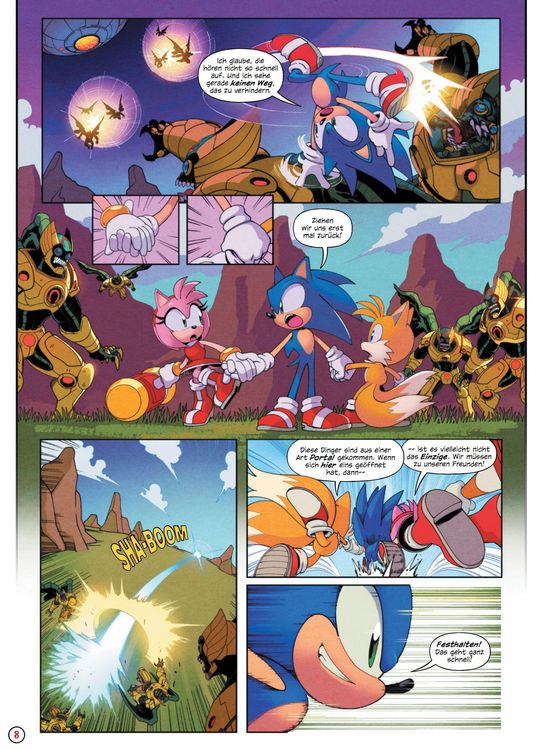 Produktbild: DC x Sonic The Hedgehog