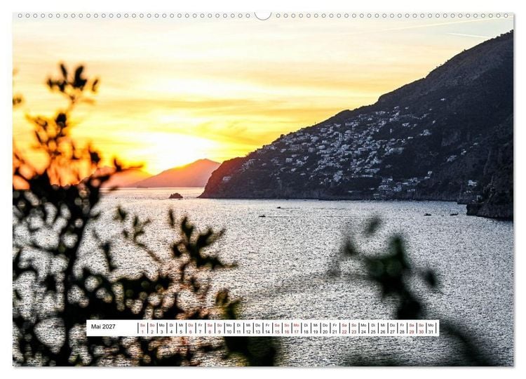 Produktbild: Wundervolle Amalfik&uuml;ste (hochwertiger Premium Wandkalender 2027 DIN A2 quer), Kunstdruck in Hochglanz