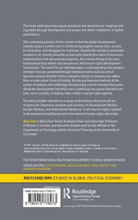Produktbild: Development, Sexual Rights and Global Governance