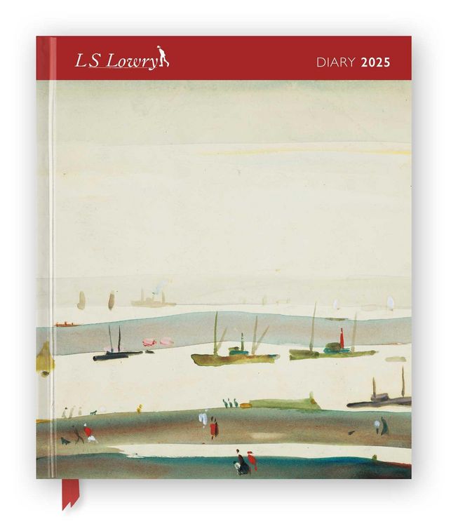Produktbild: L.S. Lowry 2025 Desk Diary Planner - Week to View, Illustrat