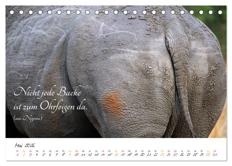 Produktbild: AFRIKA - Kontinent der Poesie (Tischkalender 2026 DIN A5 quer), CALVENDO Monatskalender