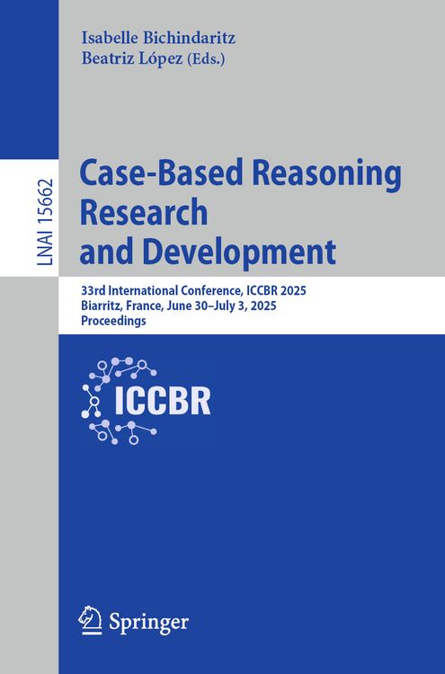Produktbild: Case-Based Reasoning Research and Development