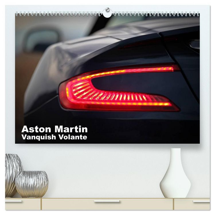 Produktbild: Aston Martin Vanquish Volante (hochwertiger Premium Wandkalender 2026 DIN A2 quer), Kunstdruck in Hochglanz