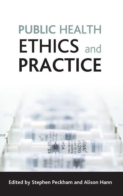 Produktbild: Public health ethics and practice