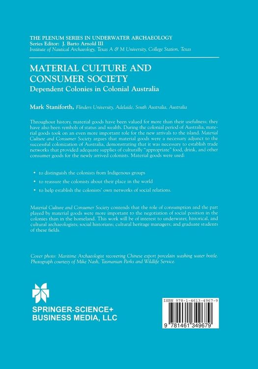 Produktbild: Material Culture and Consumer Society