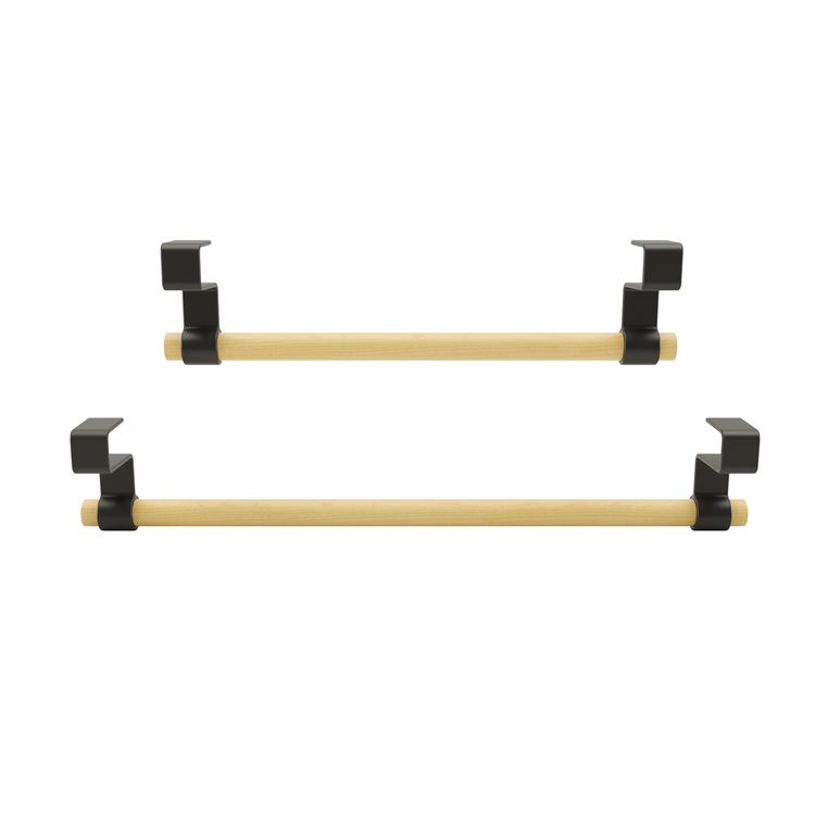 Produktbild: HTI-Living T&uuml;rh&auml;nger 2er Set SEOWOOD, Kiefernholz/Kunststoff