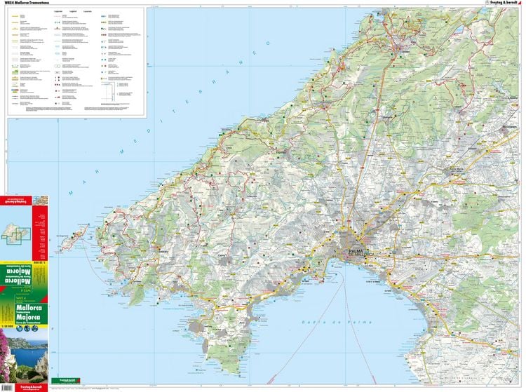 Produktbild: freytag & berndt Wanderkarte WKE 4 Mallorca - Tramuntana 1:50.000