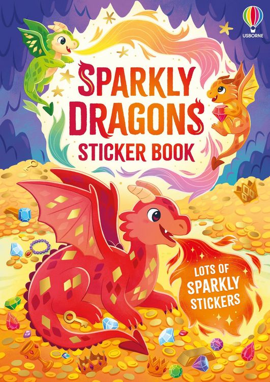 Produktbild: Sparkly Dragons Sticker Book